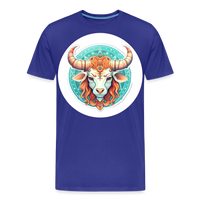 Thumbnail for Men's Symbol Taurus Premium T-Shirt - royal blue