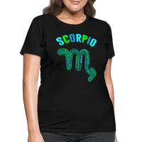 Thumbnail for Women's Power Words Scorpio T-Shirt - black