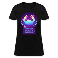 Thumbnail for Women's Neon Cancer T-Shirt - black