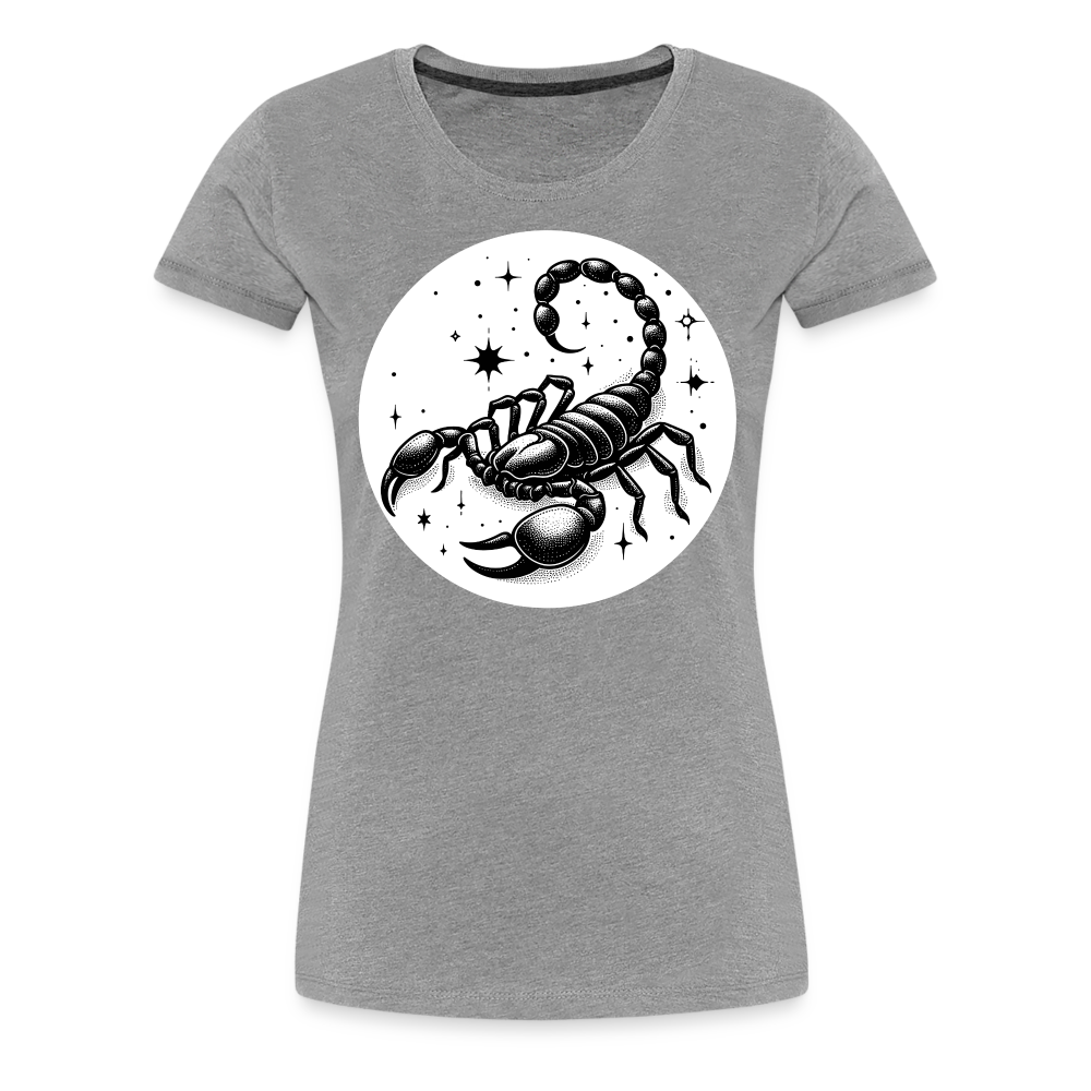 Women’s Magic Scorpio Premium T-Shirt - heather gray