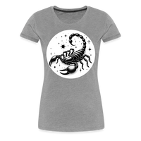 Thumbnail for Women’s Magic Scorpio Premium T-Shirt - heather gray