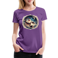 Thumbnail for Women’s Mythical Scorpio Premium T-Shirt - purple