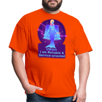 Thumbnail for Men's Neon Virgo Classic T-Shirt - orange