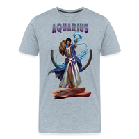 Thumbnail for Men's Astral Aquarius Premium T-Shirt - heather ice blue