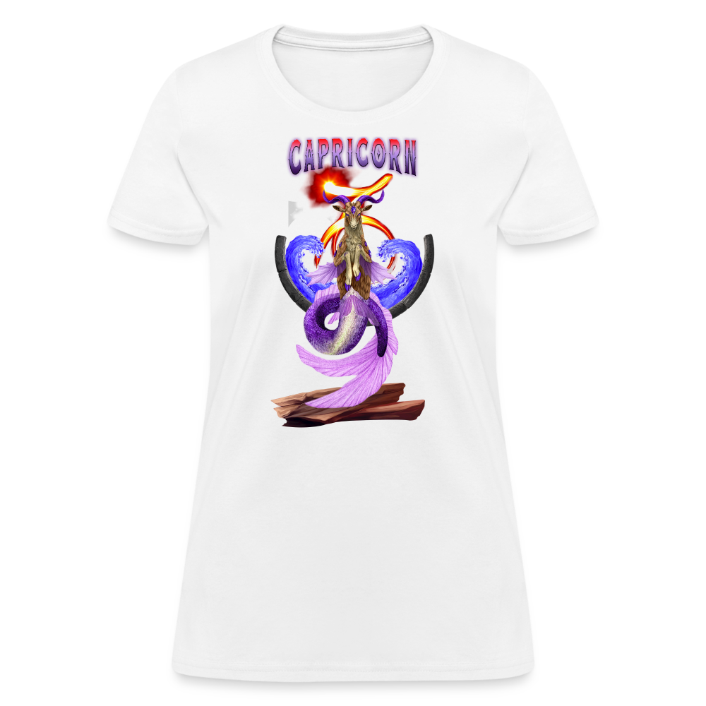 Astral Capricorn Women's T-Shirt - white