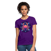 Thumbnail for Women's Magic Cancer T-Shirt - purple