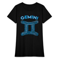 Thumbnail for Women's Power Words Gemini T-Shirt - black