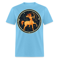 Thumbnail for Men's Mystic Sagittarius Classic T-Shirt - aquatic blue