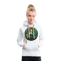 Thumbnail for Women’s Mosaic Virgo Premium Hoodie - white