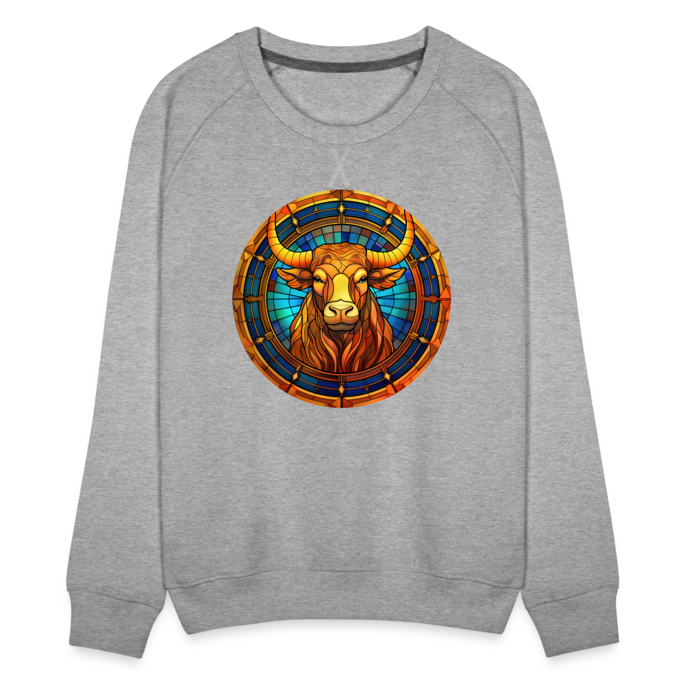 Women’s Mosaic Taurus Premium Sweatshirt - heather grey