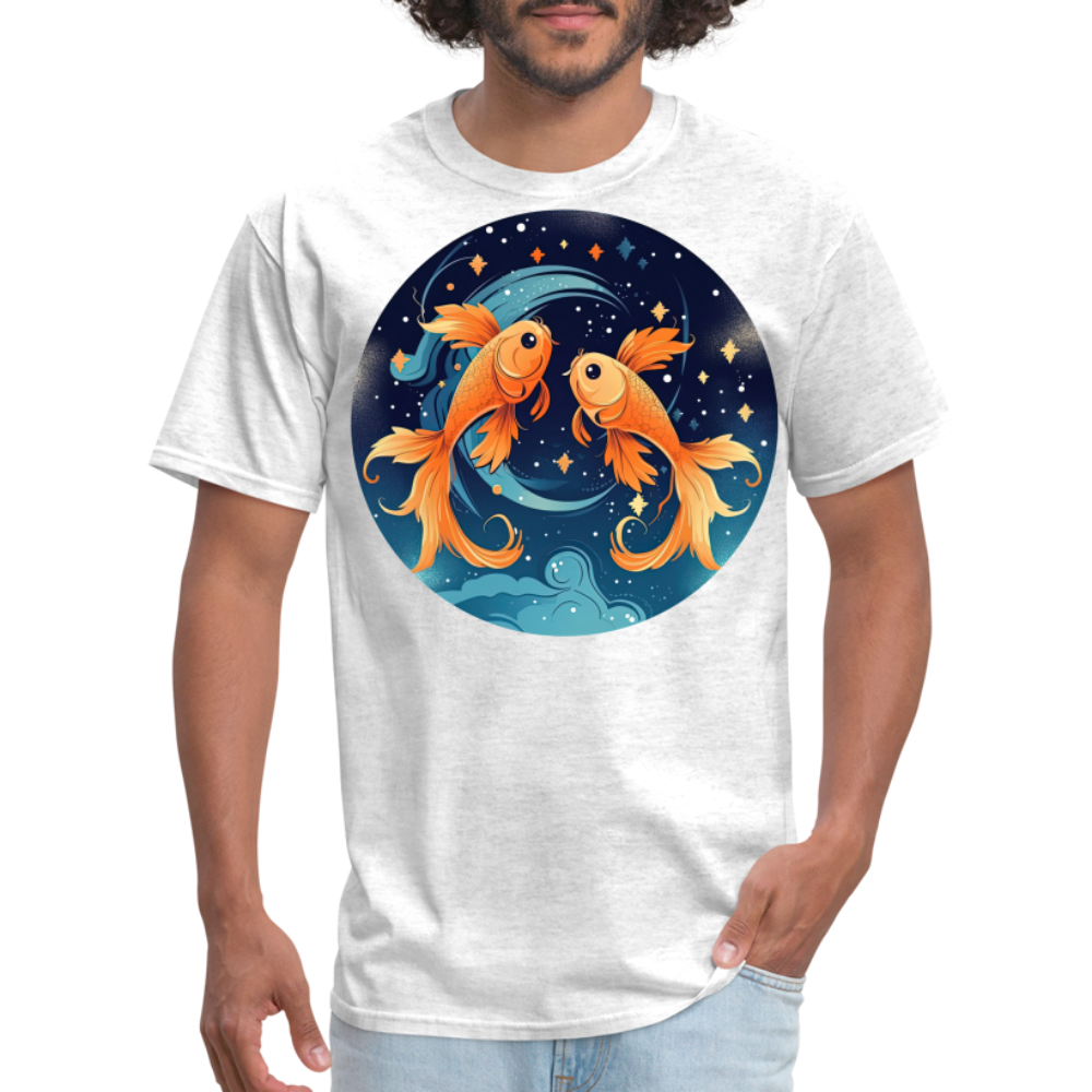 Men's Magic Pisces Classic T-Shirt - light heather gray