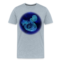 Thumbnail for Men's Stellar Aquarius Premium T-Shirt - heather ice blue