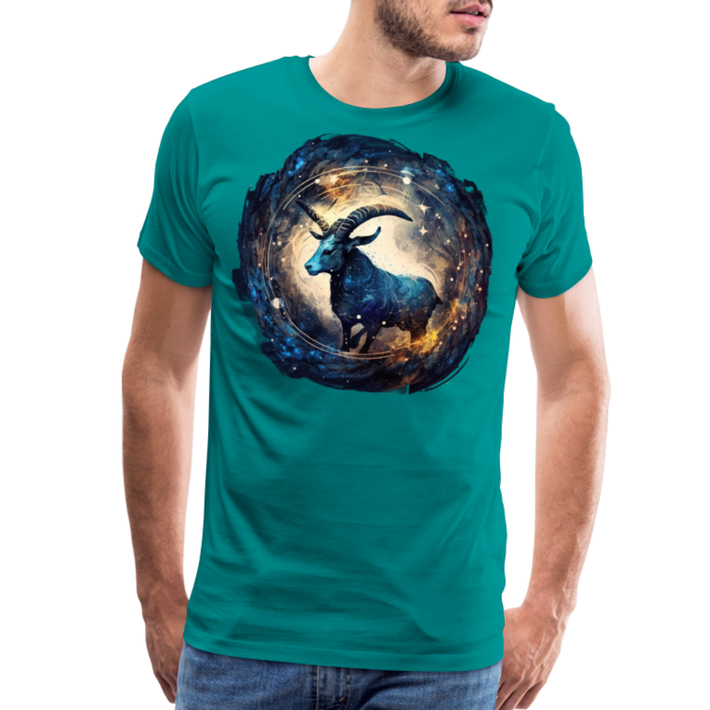 Men's Mythical Capricorn Premium T-Shirt - teal