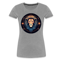 Thumbnail for Women's Magic Leo Premium T-Shirt - heather gray