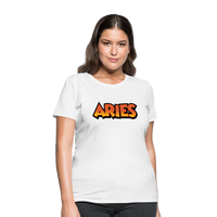 Thumbnail for Women's Aries New Design T-Shirt - white