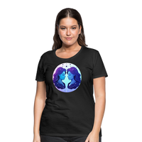 Thumbnail for Women’s Magic Gemini Premium T-Shirt - black