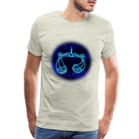 Thumbnail for Men's Libra Premium T-Shirt - heather oatmeal