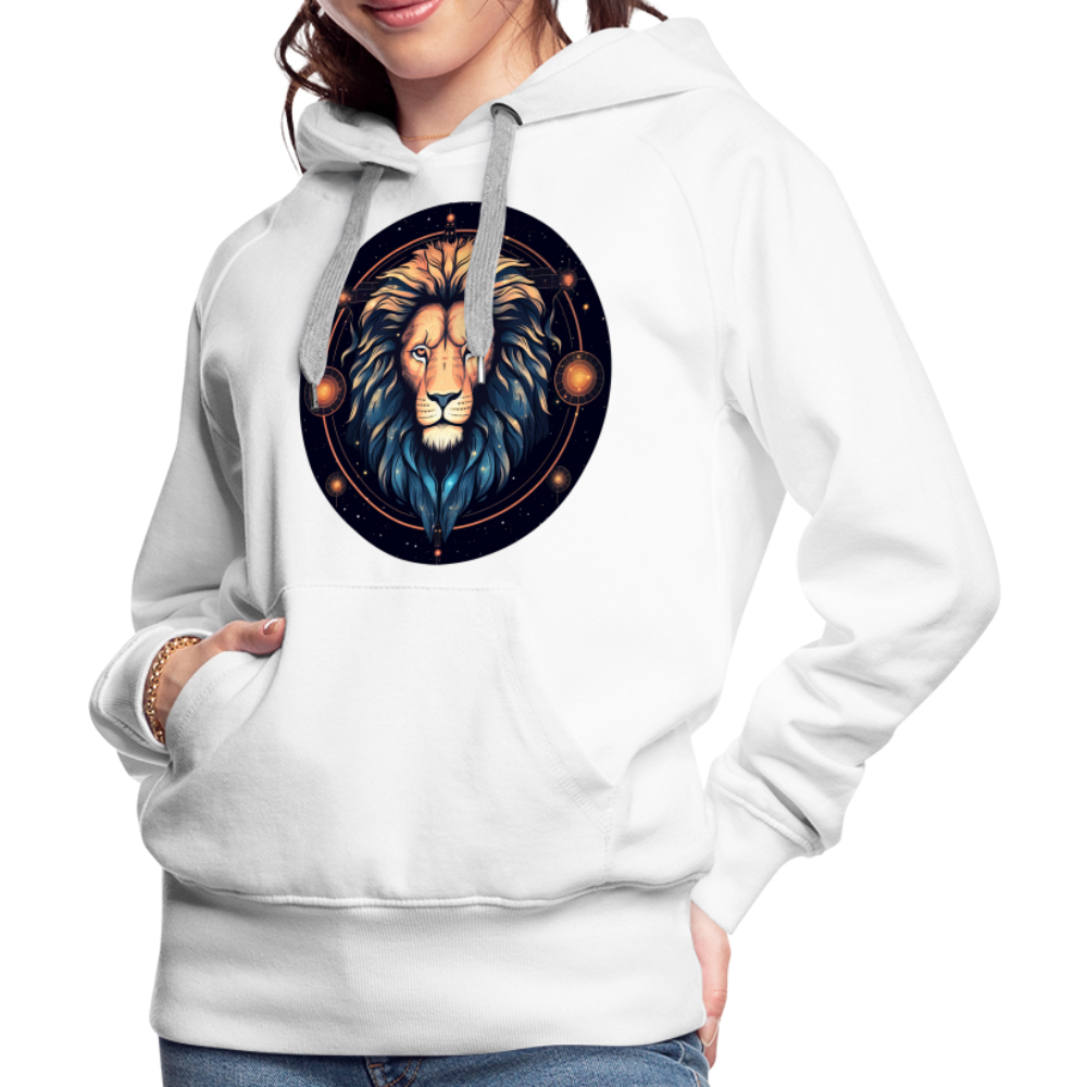 Women’s Magic Leo Premium Hoodie - white