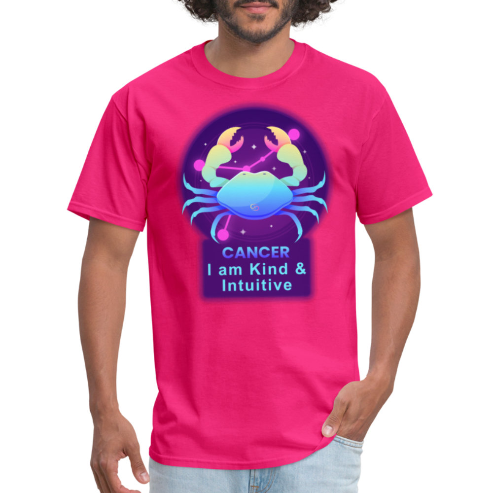 Men's Neon Cancer Classic T-Shirt - fuchsia