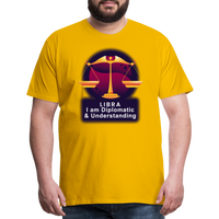 Thumbnail for Men's Glow Libra Premium T-Shirt - sun yellow