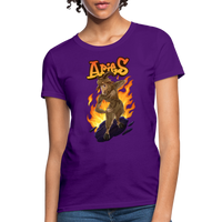 Thumbnail for Women's Aries Narihndrab T-Shirt - purple