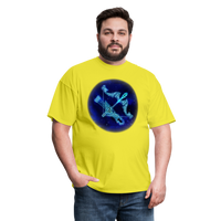 Thumbnail for Men's Stellar Sagittarius Classic T-Shirt - yellow