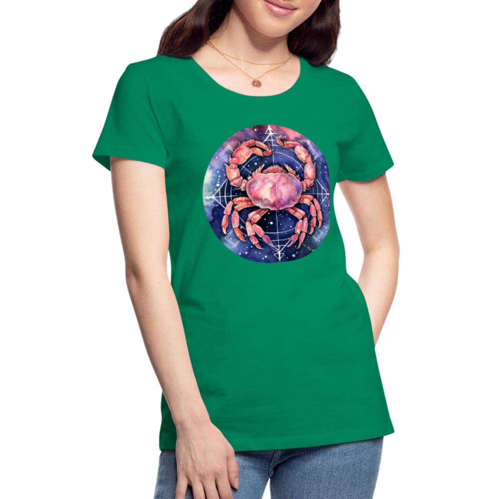 Women’s Mythical Cancer Premium T-Shirt - kelly green