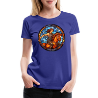 Thumbnail for Women’s Mosaic Sagittarius Premium T-Shirt - royal blue