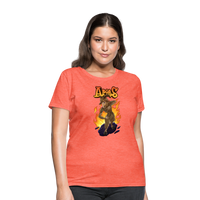 Thumbnail for Women's Aries Narihndrab T-Shirt - heather coral