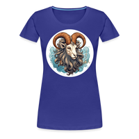 Thumbnail for Women’s Symbol Capricorn Premium T-Shirt - royal blue