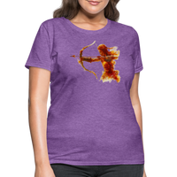 Thumbnail for Women's Mythical Sagittarius T-Shirt - purple heather