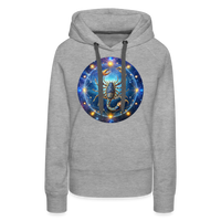 Thumbnail for Women’s Symbol Scorpio Premium Hoodie - heather grey