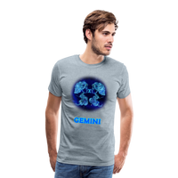 Thumbnail for Men's Gemini Premium T-Shirt - heather ice blue