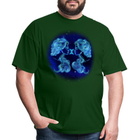 Thumbnail for Men's Stellar Gemini Classic T-Shirt - forest green