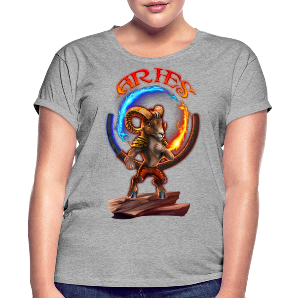 Women's Astral Aries Relaxed Fit T-Shirt - heather gray