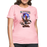 Thumbnail for Women's Astral Scorpio T-Shirt - pink