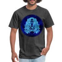 Thumbnail for Men's Stellar Virgo Classic T-Shirt - heather black