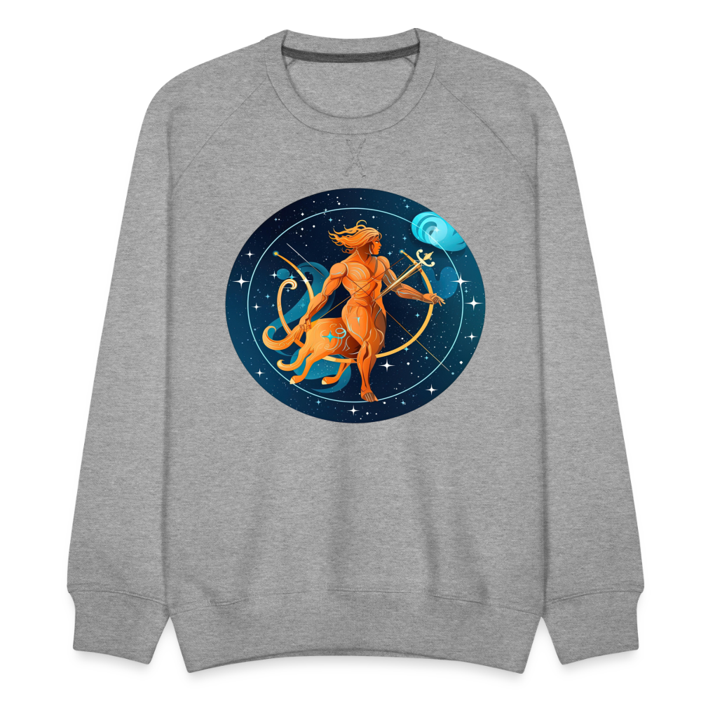 Men’s Mythical Sagittarius Premium Sweatshirt - heather grey