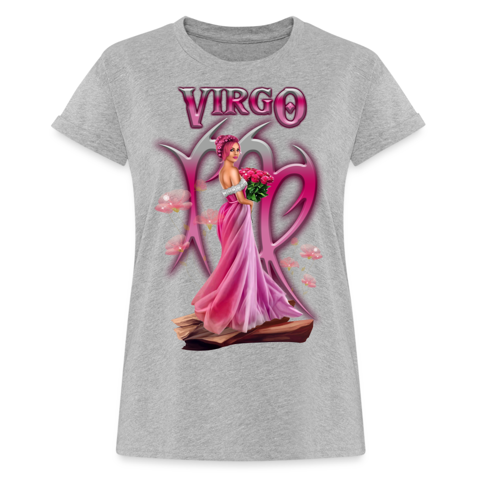 Women's Astral Virgo Relaxed Fit T-Shirt - heather gray