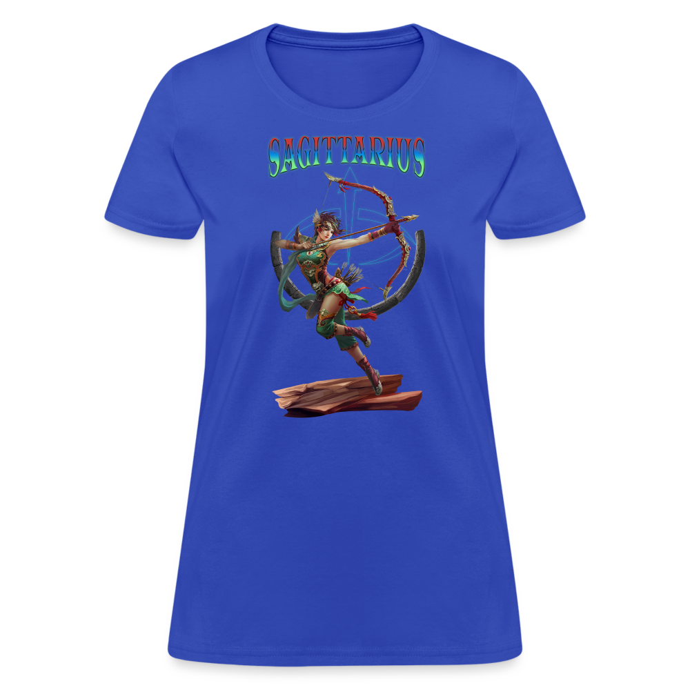 Astral Sagittarius Women's T-Shirt - royal blue