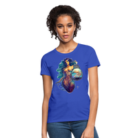 Thumbnail for Women's Mythical Aquarius T-Shirt - royal blue