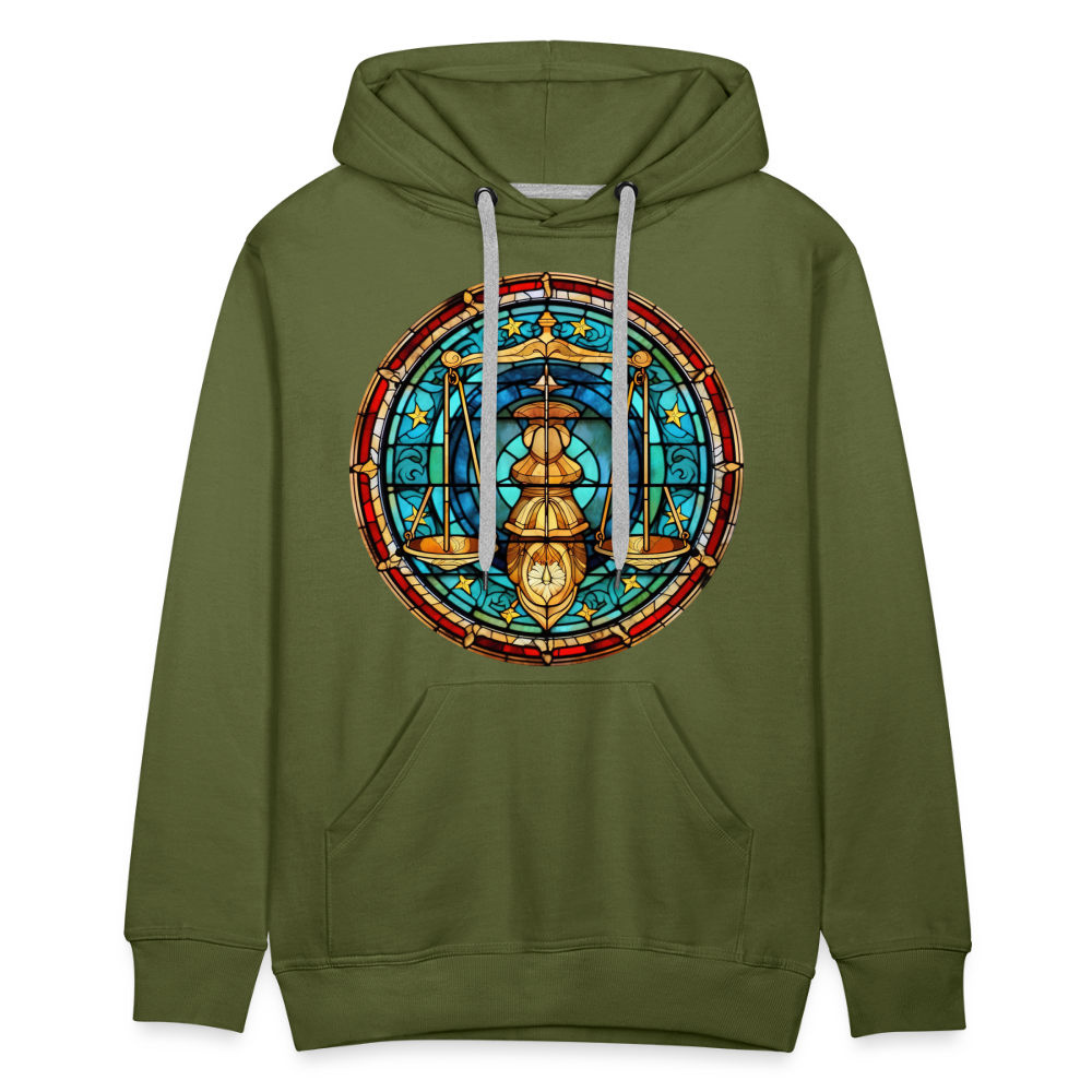 Men’s Mosaic Libra Premium Hoodie - olive green