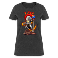 Thumbnail for Astral Leo Women's T-Shirt - heather black