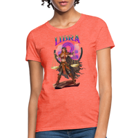 Thumbnail for Astral Libra Women's T-Shirt - heather coral