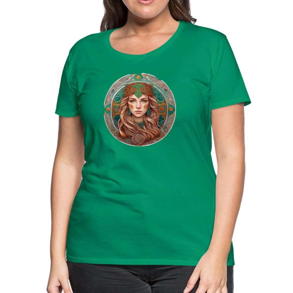 Women’s Mythical Virgo Premium T-Shirt - kelly green