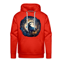 Thumbnail for Men’s Mythical Capricorn Premium Hoodie - red