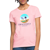 Thumbnail for Women's Dragonfly Oasis V.1 Capricorn T-Shirt - pink