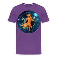 Thumbnail for Men's Mythical Sagittarius Premium T-Shirt - purple