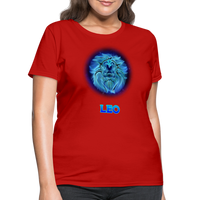 Thumbnail for Women's Stellar Leo T-Shirt - red