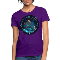 Thumbnail for Women's Magic Sagittarius T-Shirt - purple